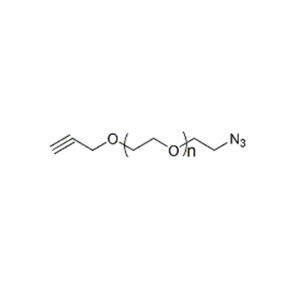 α-炔基-ω-叠氮基聚乙二醇 AlKyne-PEG-N3
