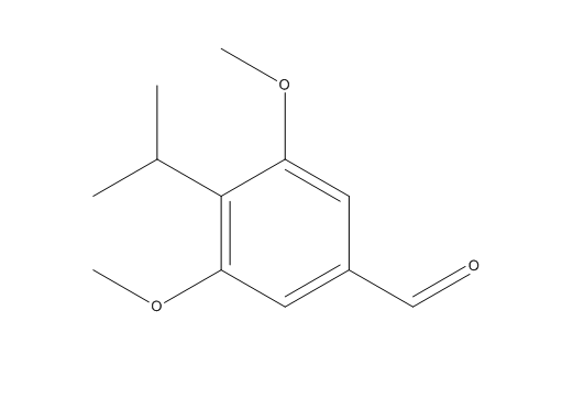 4-異丙基-3,5-二甲氧基苯甲醛,3,5-Dimethoxy-4-isopropylbenzaldehyde