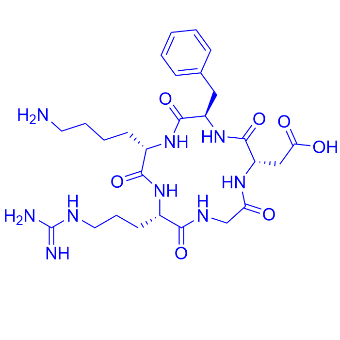 整合素抑制剂多肽cyclo (Arg-Gly-Asp-d-Phe-Lys),c(RGDfK)