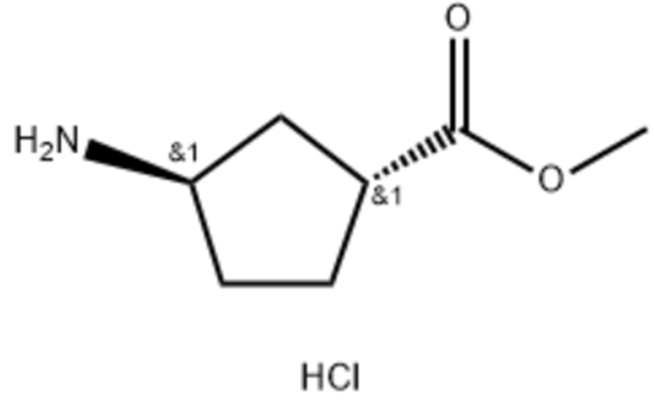 (1R,3R)-3-氨基环戊烷-1-羧酸甲酯盐酸盐,Methyl (1R,3R)-3-aminocyclopentane-1-carboxylate hydrochloride