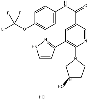 阿思尼布盐酸盐,Asciminib hydrochloride