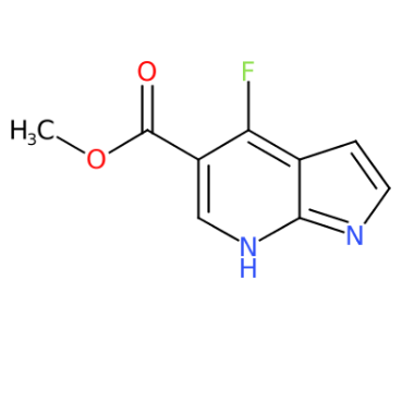 4-氟-1H-吡咯并[2,3-b]吡啶-5-羧酸甲酯,Methyl 4-fluoro-1H-pyrrolo[2,3-b]pyridine-5-carboxylate