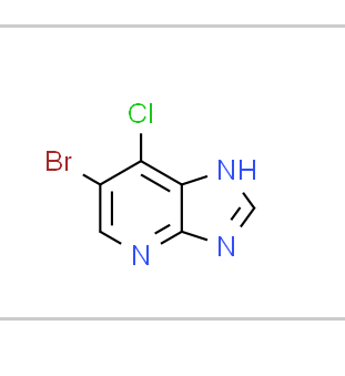 6-溴-7-氯-3H-咪唑并[4,5-B]吡啶,6-Bromo-7-chloro-3H-imidazo[4,5-b]pyridine