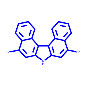 5,9-二溴-7H-二苯并[c,g]咔唑,7H-Dibenzo[c,g]carbazole, 5,9-dibromo-