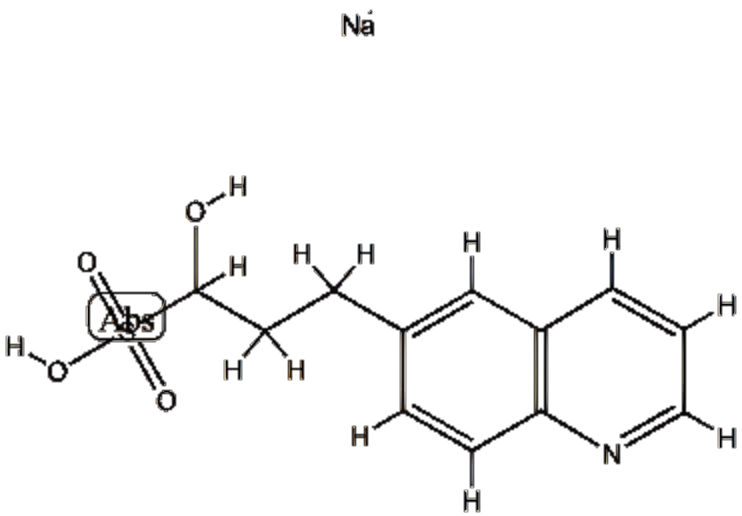 Sodium 1-hydroxy-3-(6-quinolinyl)-1-propanesulfonate,Sodium 1-hydroxy-3-(6-quinolinyl)-1-propanesulfonate