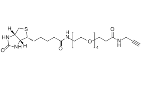 生物素炔-聚乙二醇-Amide propargyl,Biotin-PEG4-Amide propargyl