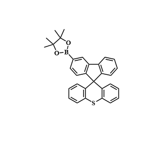 3-硼酸頻哪醇酯螺[9H-芴-9,9′-[9H]硫雜蒽],3-(4,4,5,5-Tetramethyl-1,3,2-dioxaborolan-2-yl)spiro[9H-fluorene-9,9′-[9H]thioxanthene]