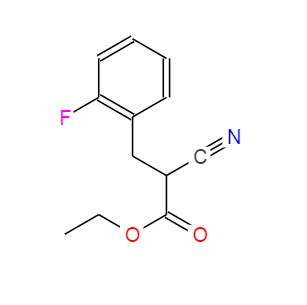 Benzenepropanoic acid, α-cyano-2-fluoro-, ethyl ester