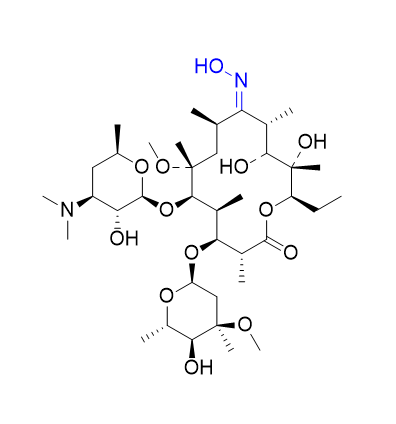 克拉霉素雜質(zhì)03,6-O-methylerythromycin A (E)-9-oxime