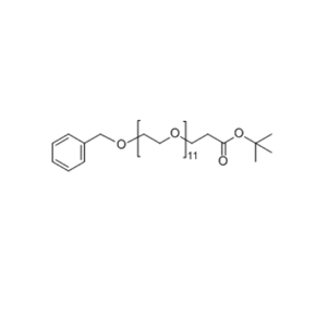 苄基-十一聚乙二醇-丙酸叔丁酯 Benzyl-PEG11-CH2CH2COOtBu