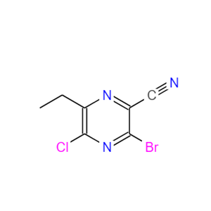 2043020-03-5 3-溴-5-氯-6-乙基吡嗪-2-甲腈