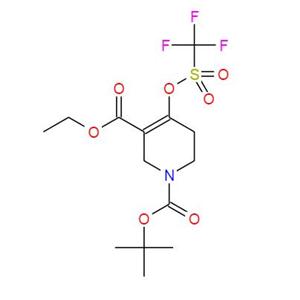1-叔-丁基 3-乙基 4-(((三氟甲基)磺酰)氧代)-5,6-二氢吡啶-1,3(2H)-