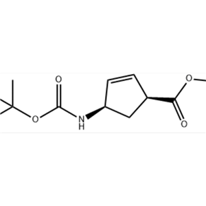 (1S,4R)-甲基-4-((叔丁氧羰基)氨基)环戊-2-烯羧酸 168683-02-1