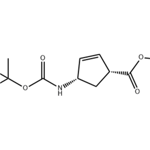 (1R,4S)-4-(叔丁氧基羰基氨基)环戊-2-烯-1-羧酸甲酯