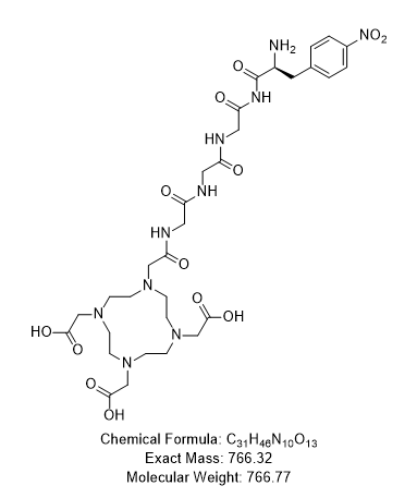 Dota-gly-gly-gly-(4-nitrophenyl)alanine amide,Dota-gly-gly-gly-(4-nitrophenyl)alanine amide