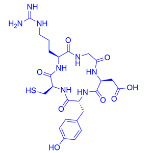 cyclo (Arg-Gly-Asp-D-Tyr-Cys)RGD环肽/c(RGDyC)