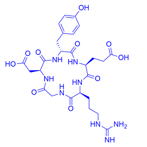 放射性标记RGD肽c（RGDyE）/cyclo（Arg-Gly-Asp-D-Tyr-Glu）