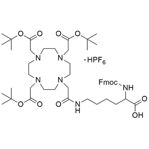 Fmoc-L-Lys-mono-amide-DOTA-tris(t-Bu ester),Fmoc-L-Lys-mono-amide-DOTA-tris(t-Bu ester)