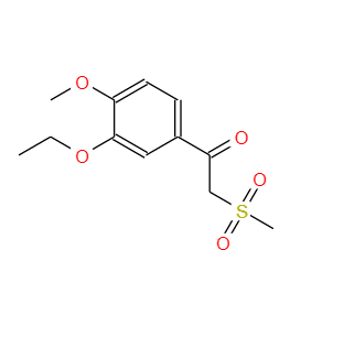 1-(3-乙氧基-4-甲氧基苯基)-2-(甲磺酰基)乙酮,1-(3-Ethoxy-4-methoxyphenyl)-2-(methylsulfonyl)ethanone