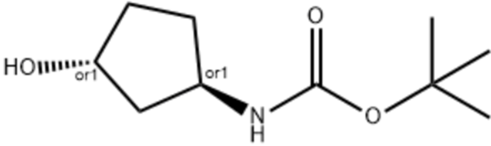 反式-(3-羥基環(huán)戊基)氨基甲酸叔丁酯,trans-(3-Hydroxycyclopentyl)carbamic acid tert-butyl ester