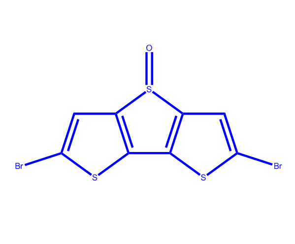 2,6-dibromodithieno[3,2-b:2',3'-d]thiophene 4-oxide,2,6-dibromodithieno[3,2-b:2',3'-d]thiophene 4-oxide