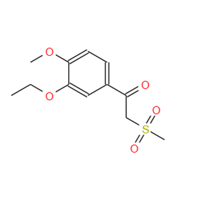 1450657-28-9 1-(3-乙氧基-4-甲氧基苯基)-2-(甲磺酰基)乙酮