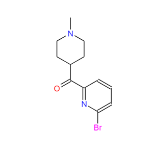 (6-溴-2-吡啶基)(1-甲基-4-哌啶基)甲酮,(6-bromopyridin-2-yl)-(1-methylpiperidin-4-yl)methanone