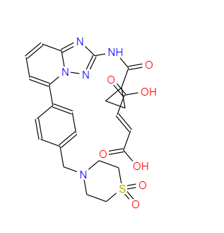 N-[5-[4-[(1,1-二氧代-4-硫代嗎啉基)甲基]苯基][1,2,4]三唑并[1,5-A]吡啶-2-基]環(huán)丙烷甲酰胺馬來酸鹽,Filgotinib maleate