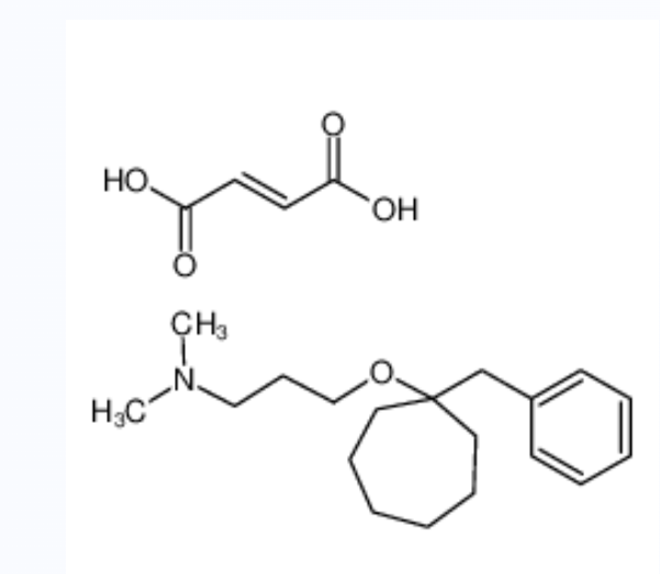 富马酸苄环烷,3-(1-benzylcycloheptyl)oxy-N,N-dimethylpropan-1-amine,(E)-but-2-enedioic acid