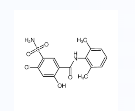 利多速尿,4-chloro-N-(2,6-dimethylphenyl)-2-hydroxy-5-sulfamoylbenzamide
