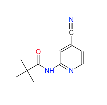 Propanamide, N-(4-cyano-2-pyridinyl)-2,2-dimethyl-,Propanamide, N-(4-cyano-2-pyridinyl)-2,2-dimethyl-