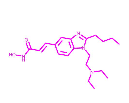 (2E)-3-[2-丁基-1-[2-(二乙基氨基)乙基]-1H-苯并咪唑-5-基]-N-羟基丙烯酰胺,Pracinostat (SB939)