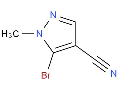 5-溴-1-甲基吡唑-4-甲腈,5-Bromo-1-methylpyrazole-4-carbonitrile