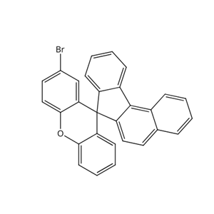 2′-溴螺[7H-苯并[c]芴-7,9′-[9H]氧杂蒽],2′-Bromospiro[7H-benzo[c]fluorene-7,9′-[9H]xanthene]