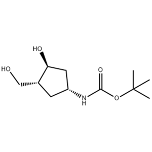 ((1R,3S,4R)-3-羟基-4-(羟甲基)环戊基)氨基甲酸叔丁酯,Tert-butyl ((1R,3S,4R)-3-hydroxy-4-(hydroxymethyl)cyclopentyl)carbamate