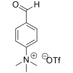4-Formyl-N,N,N-trimethylanilinium triflate