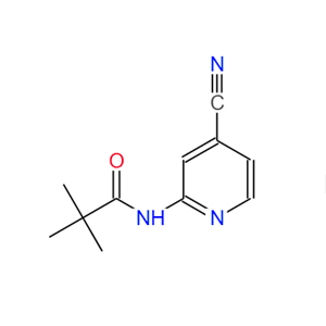 Propanamide, N-(4-cyano-2-pyridinyl)-2,2-dimethyl-,Propanamide, N-(4-cyano-2-pyridinyl)-2,2-dimethyl-