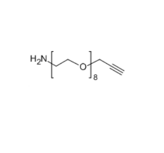 丙炔基-八聚乙二醇-氨基,Alkyne-PEG8-NH2