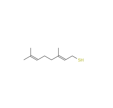 (E)-3,7-二甲基-2,6-辛二烯-1-硫醇,(E)-3,7-Dimethylocta-2,6-diene-1-thiol