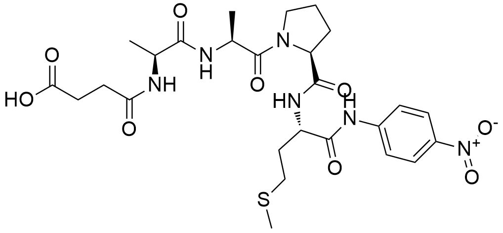 Suc-Ala-Ala-Pro-Met-pNA,Suc-Ala-Ala-Pro-Met-pNA
