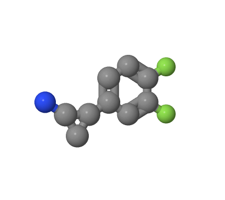 (1R,2S)-2-(3,4-二氟苯基)环丙胺,ethyCyclopropanamine, 2-(3,4-difluorophenyl)-, (1R,2S)- (REACH)