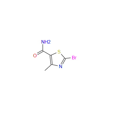 2-溴-4-甲基噻唑-5-甲酰胺,2-Bromo-5-methyl-1,3-thiazole-4-carboxamide