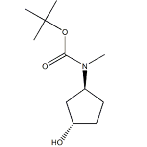 N-[(1S,3S)-3-羟基环戊基]-N-甲基氨基甲酸叔丁酯