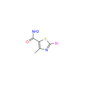 2-溴-4-甲基噻唑-5-甲酰胺；1254694-56-8