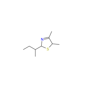 2-(2-丁基)-4,5-二甲基-3-噻唑啉；65894-82-8
