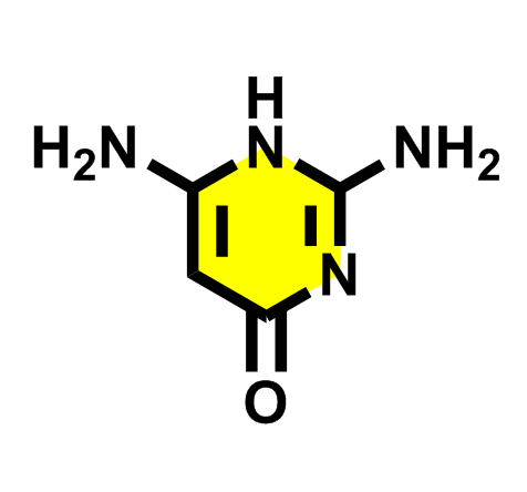 2,6-二氨基嘧啶-4(1H)-酮,2,6-Diaminopyrimidin-4(1H)-one