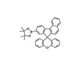 螺[7H-苯[c]芴-7,9′-[9H]氧杂蒽]-9-硼酸频哪醇酯,Spiro[7H-benzo[c]fluorene-7,9′-[9H]xanthene]-9-(4,4,5,5-tetramethyl-1,3,2-dioxaborolan-2-yl)