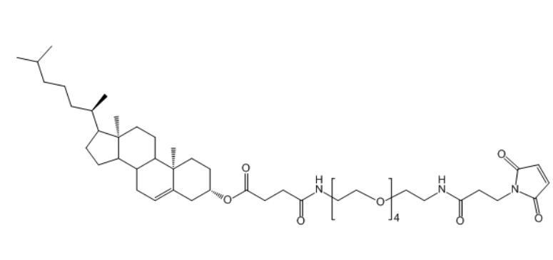 胆固醇-四聚乙二醇-氨基-马来酰亚胺,CLS-PEG4-NH-Mal