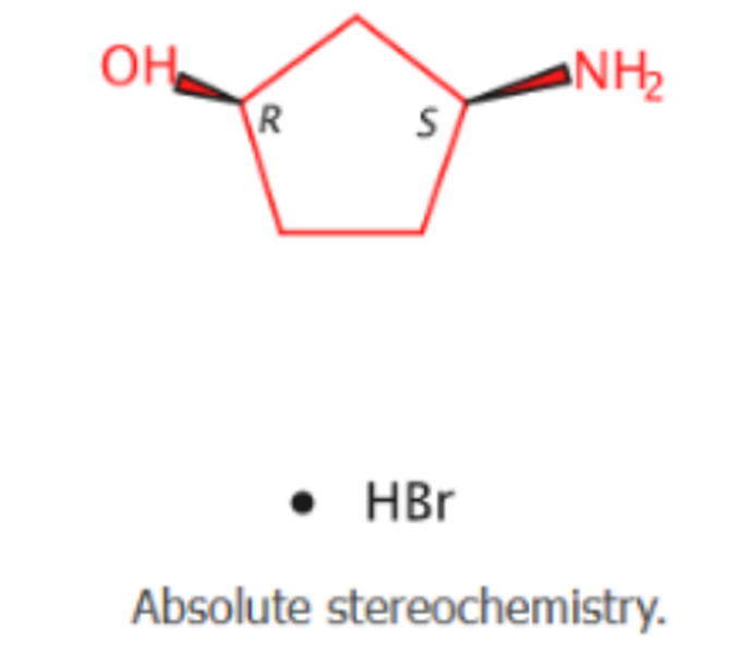 (1R,3S)-3-aminocyclopentan-1-ol hydrobromide (1:1),(1R,3S)-3-aminocyclopentan-1-ol hydrobromide (1:1)