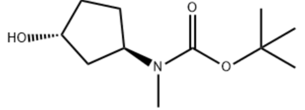 N-[(1R,3R)-3-羥基環(huán)戊基]-N-甲基氨基甲酸叔丁酯,tert-Butyl N-[(1R,3R)-3-hydroxycyclopentyl]-N-methylcarbamate